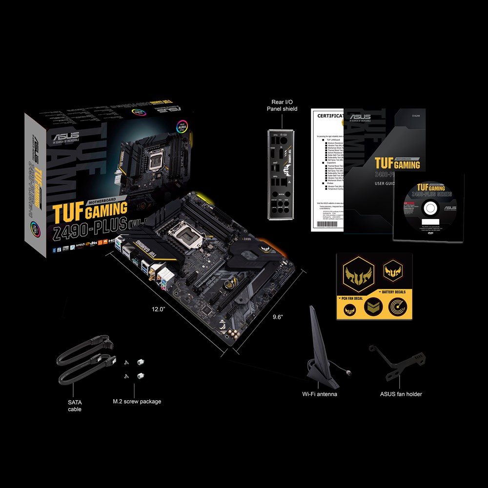 TUF GAMING Z490 PLUS WI FI Motherboards ASUS Indonesia