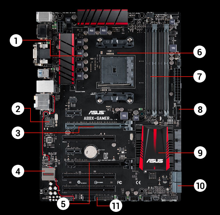 Asus a88x gamer sale