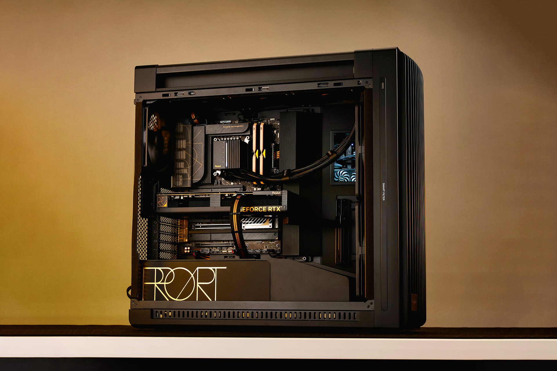 ProArt LC 420 pc build frontaanzicht