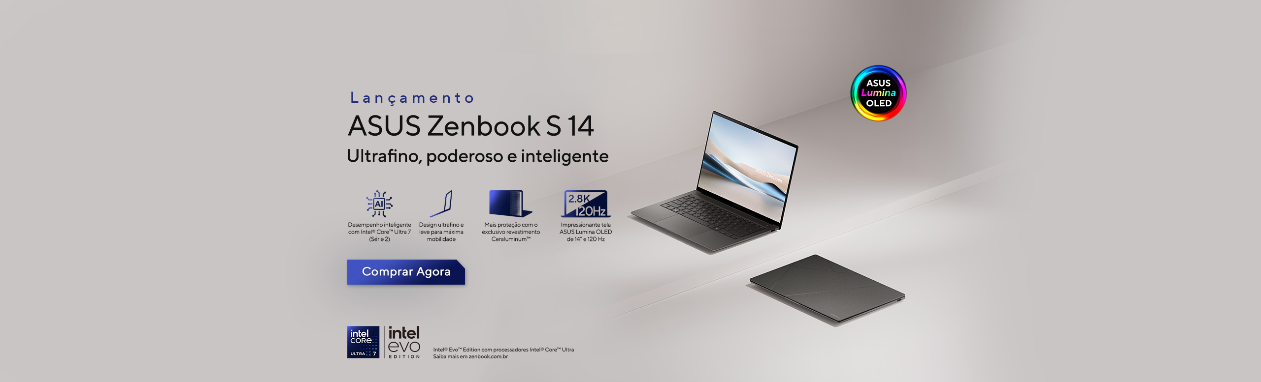 Lançamento ASUS Zenbook S 14