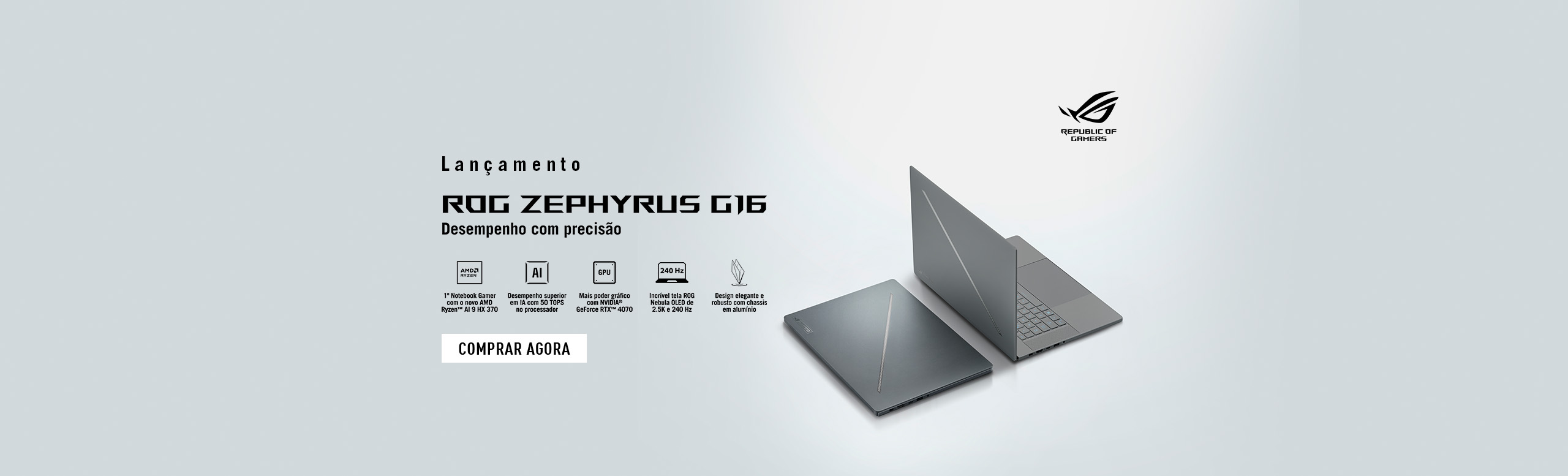 Lançamento ROG Zephyrus G16