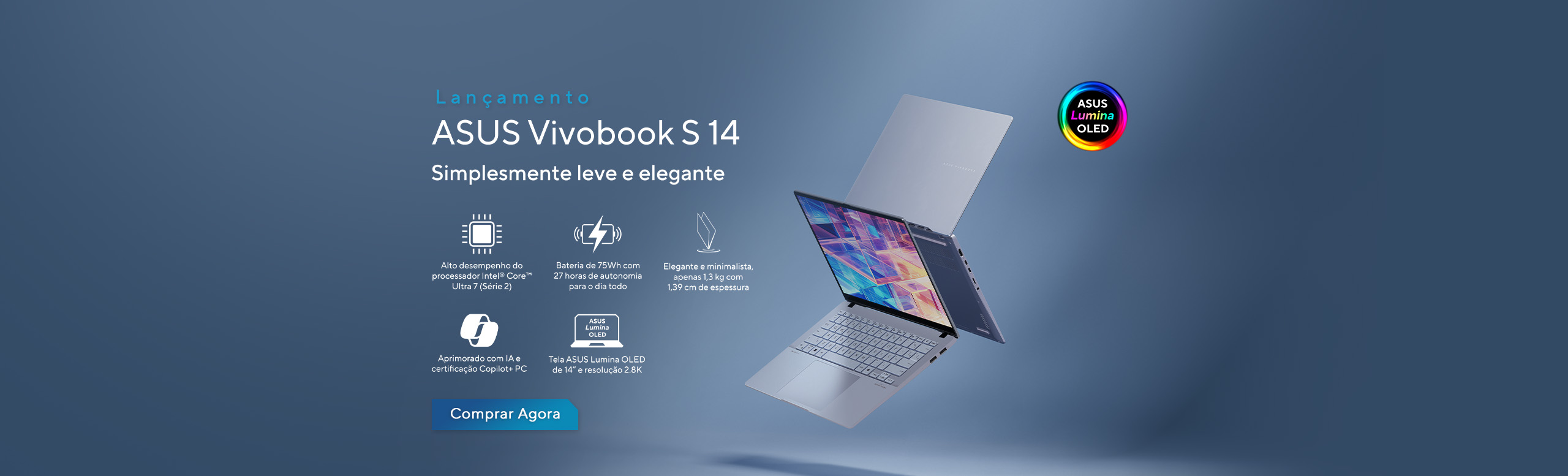 Lançamento ASUS Vivobook S 14