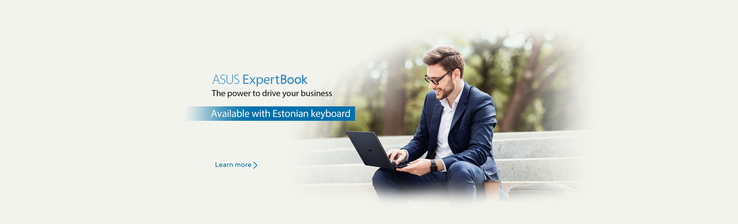 The latest ExpertBook models are available for order with Estonian keyboard