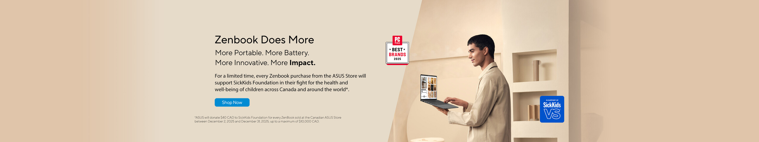 Zenbook Giving Campaign