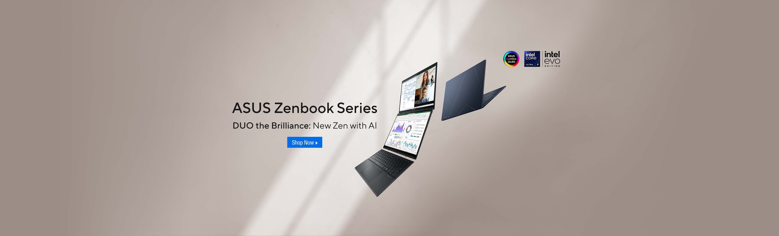 Image of ASUS Zenbook Series  DUO the Brillance New Zen with Ai