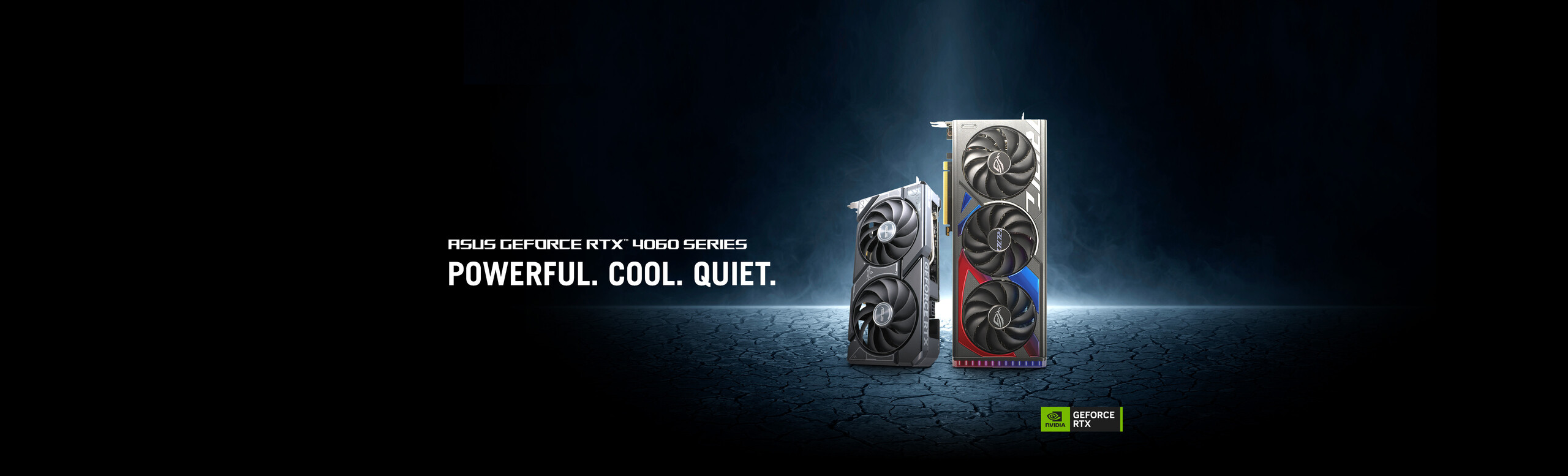 ROG Strix & ASUS Dual RTX 4060 banner