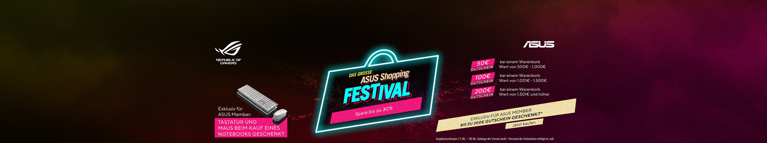 ASUS Member Shopping Festival 2024