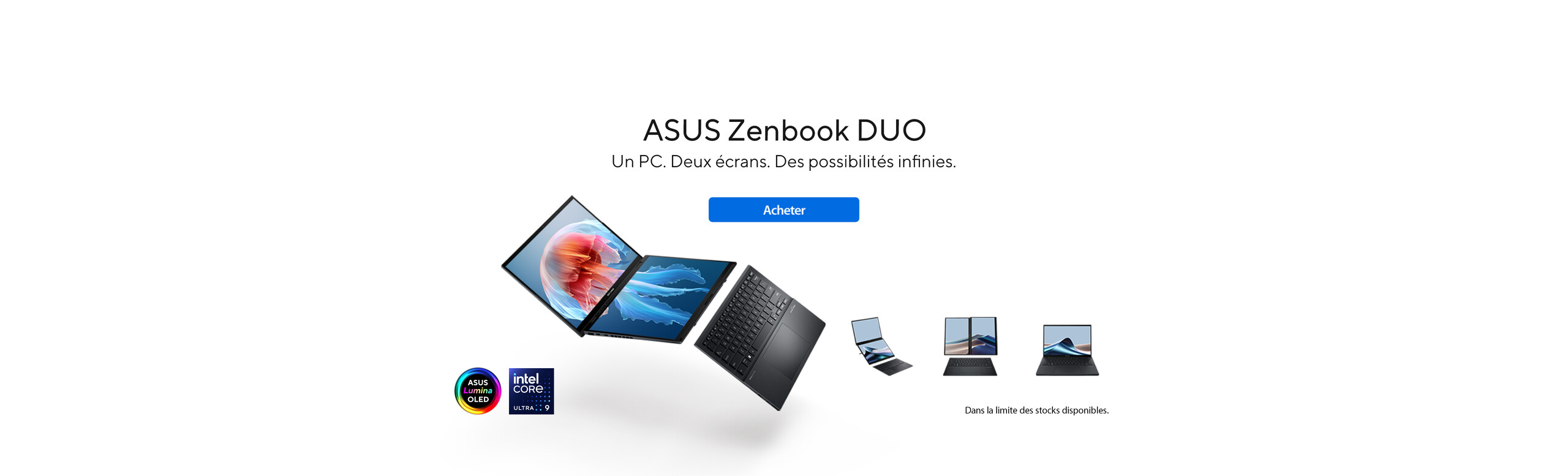 Bannière Zenbook Duo