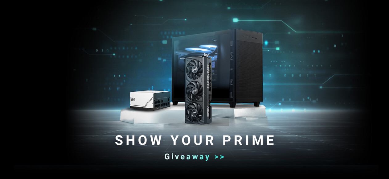 ASUS Show Your Prime Givaway.