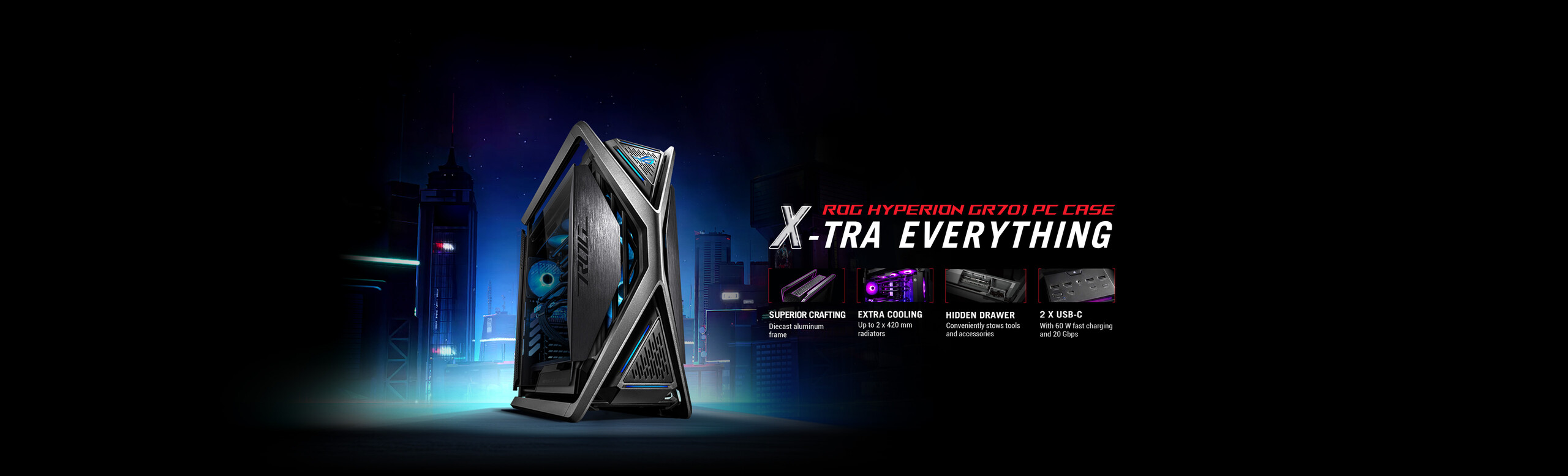 ROG Hyperion GR701 PC Case Banner