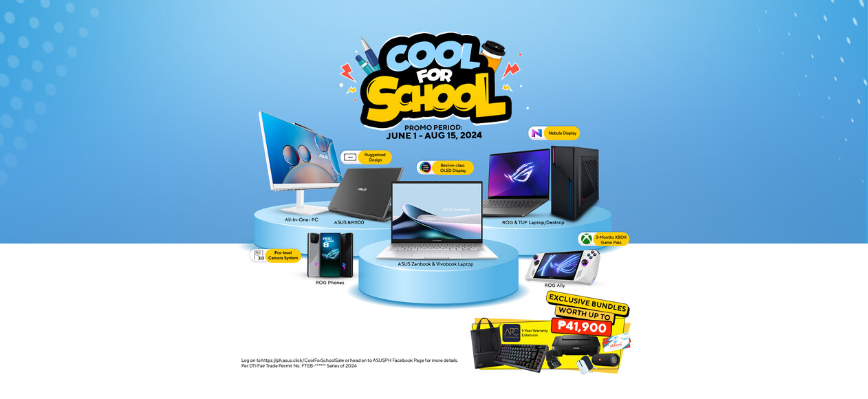 Cool for School 2024 - ASUS Desktop & All-In-One PC