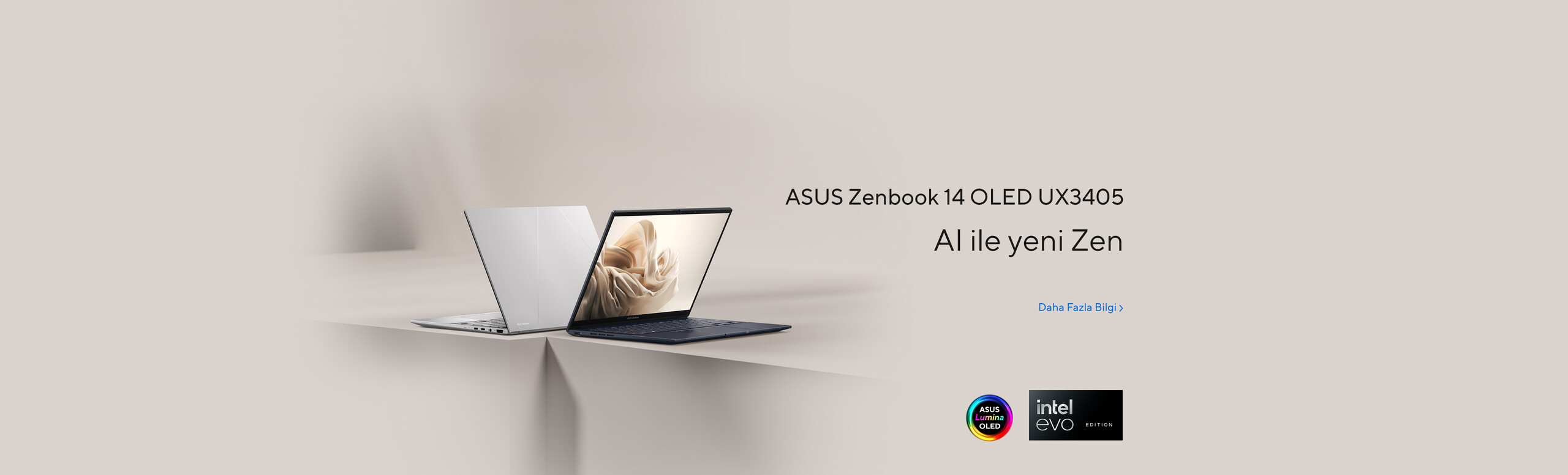 AI ile yeni Zen - ASUS Zenbook 14 OLED UX3405 şimdi satışta!