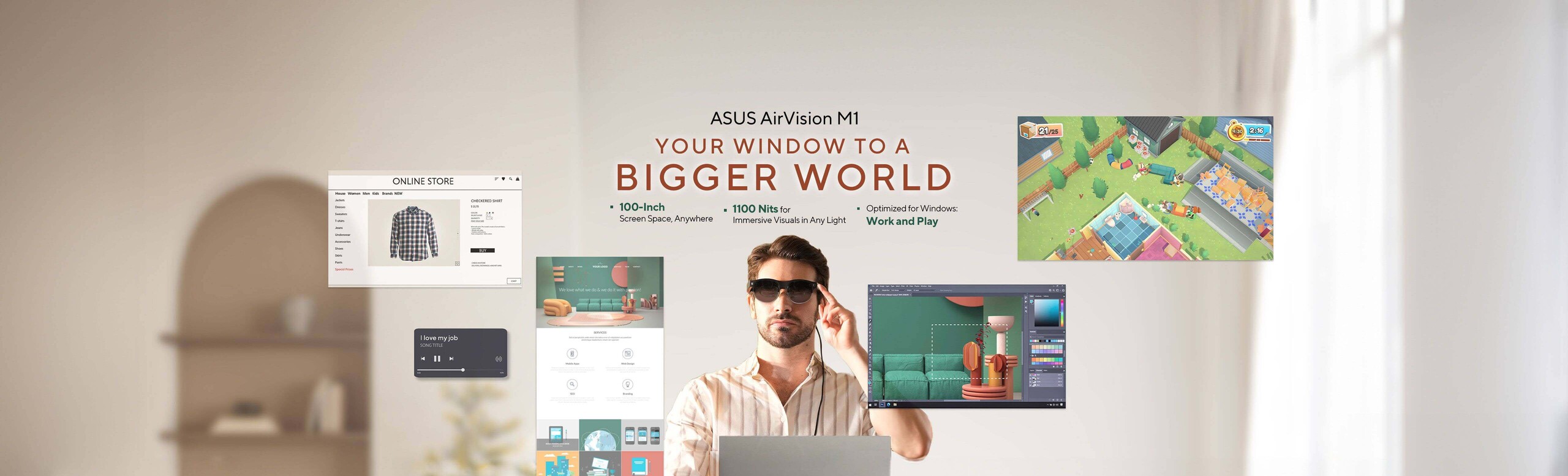 ASUS AirVision M1