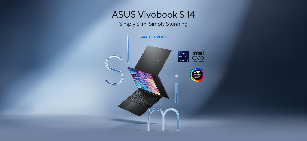 ASUS Vivobook S14 Learn More