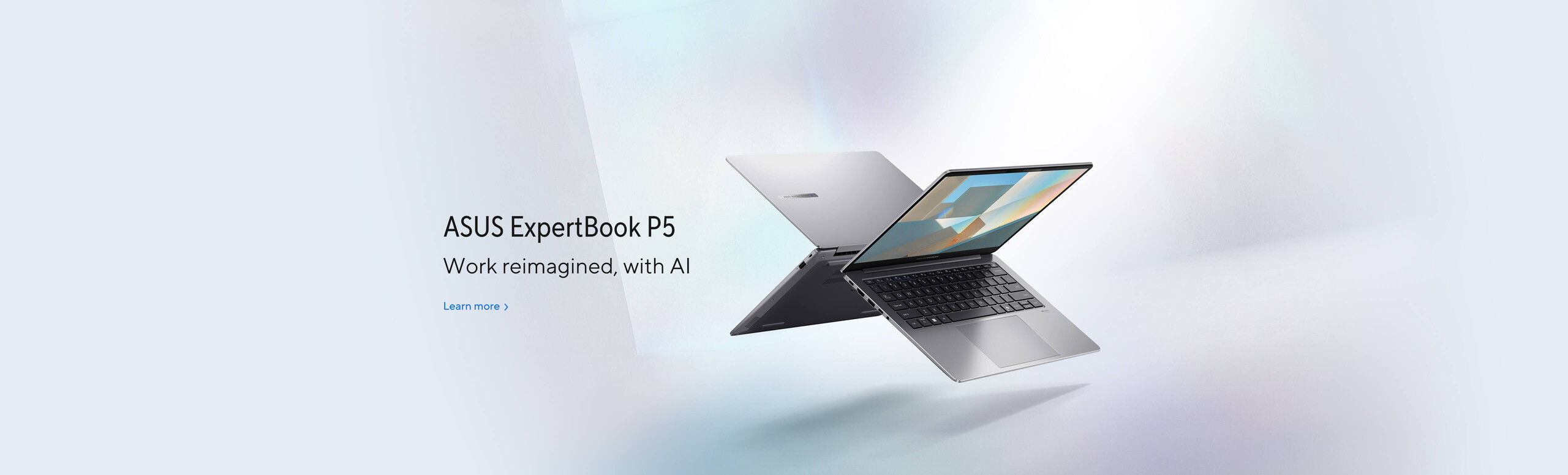 ASUS ExpertBook P5 P5405  Work reimagined, with AI  Learn more