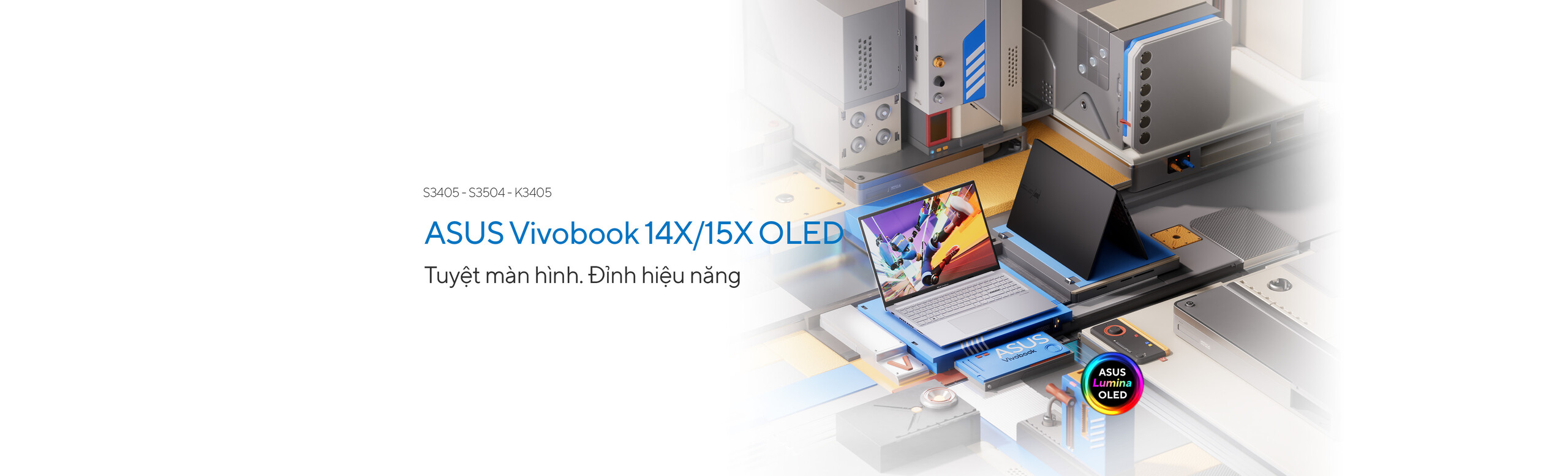 ASUS Vivobook 14X/15X OLED (S3405/S3504)