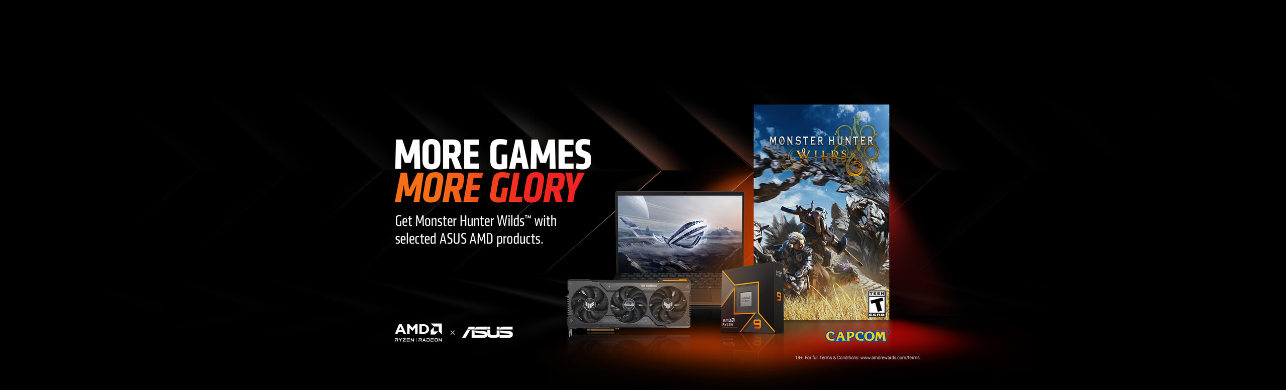 AMD Monster hunder game bundle