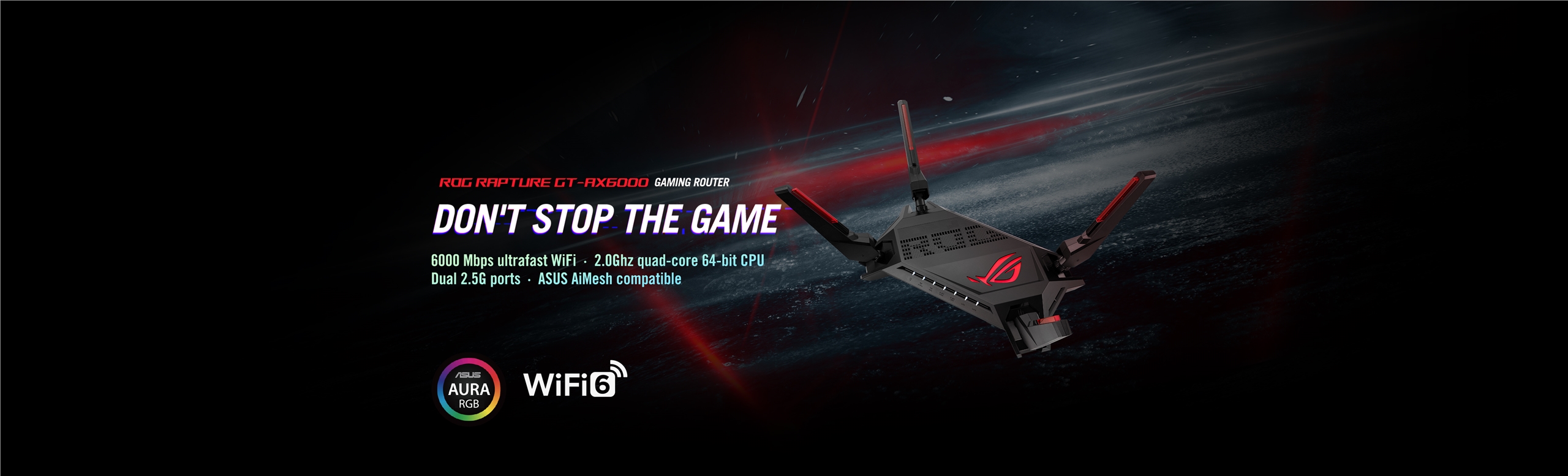 ROG Rapture GT-AX6000