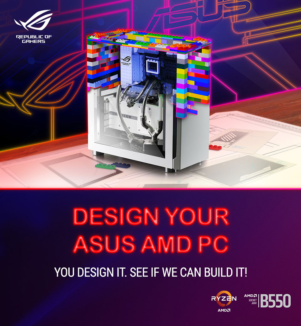 Design your ASUS AMD B550 PC