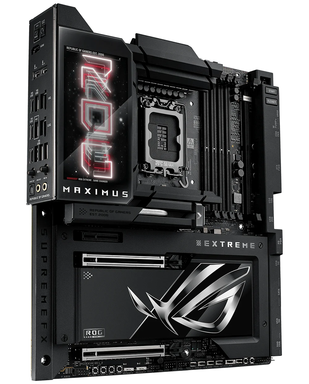 ROG Maximus Z790 Extreme motherboard to showcase the connectivity of PCIe 5.0, Thunderbolt, WIFI and front-panel Type-C connector support