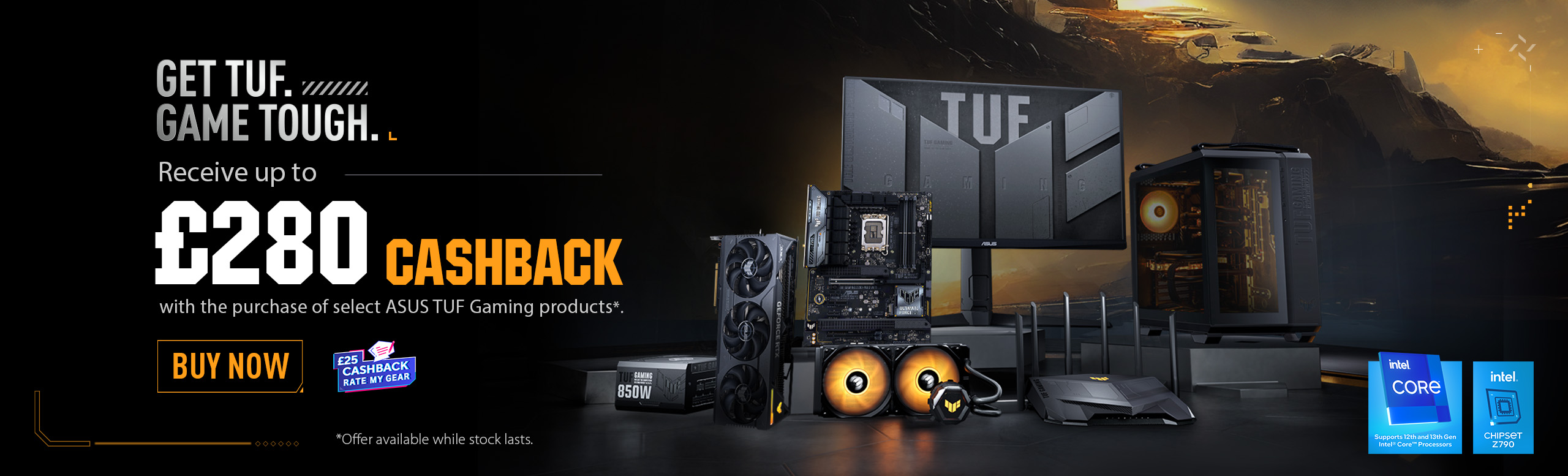 TUF Gaming Cashback Promotion