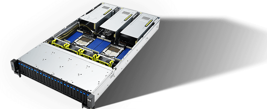 The ai server image of RS720A-E12-RS24U