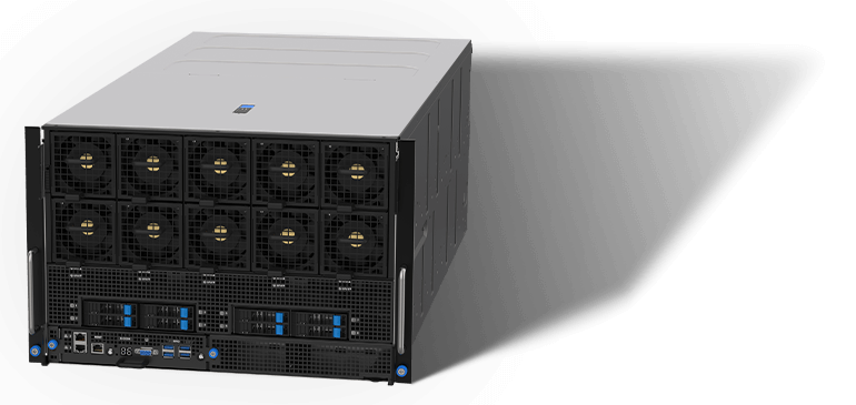 The ai server image of ESC A8A-E12U