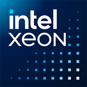 方形的 Xeon 6 標誌