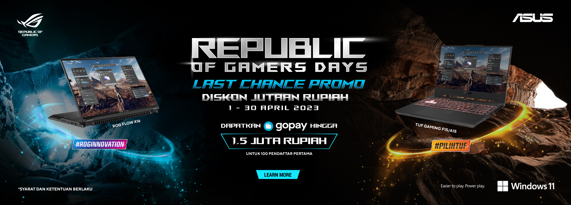 Republic of Gamer Days - Last Chance Promo