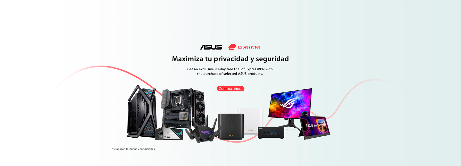 Asus X ExpressVPN - Maximiza tu seguridad y privacidad