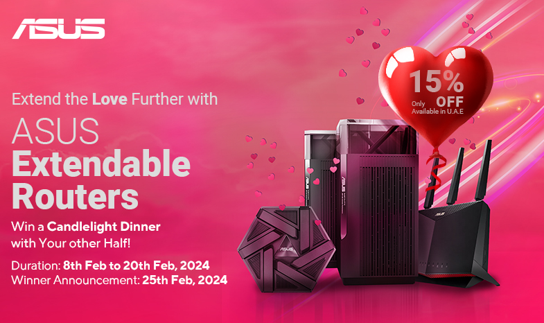 Extend the Love Further With ASUS Extendable Routers