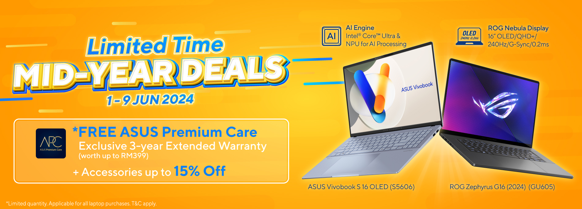 Limited Time Mid-Year Deals
