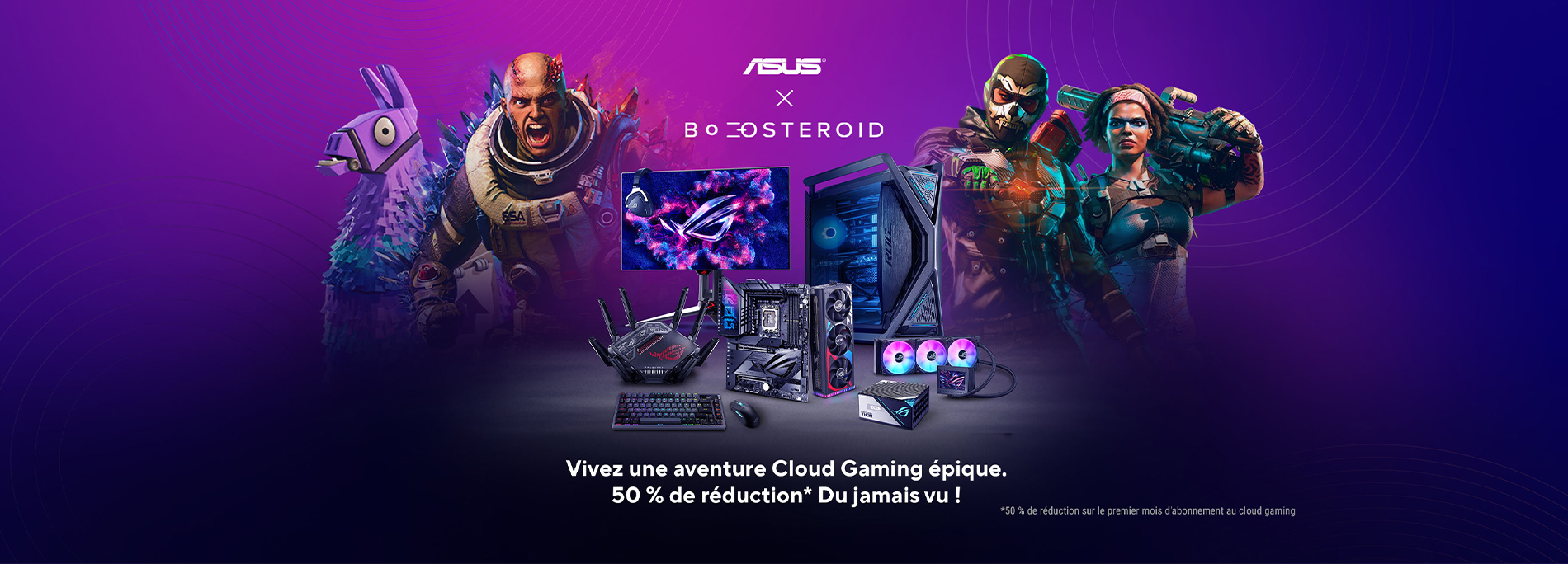 Réduction ASUS x Boosteroid Cloud Gaming