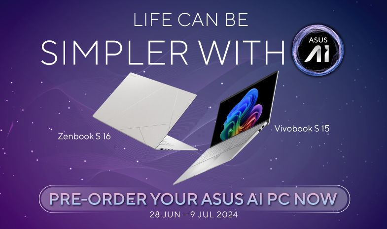 Exclusive Pre-order Bundle | ASUS Vivobook S 15 & ASUS Zenbook S 16