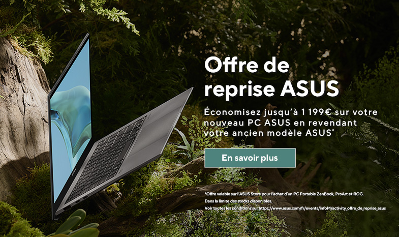 Offre de reprise ASUS