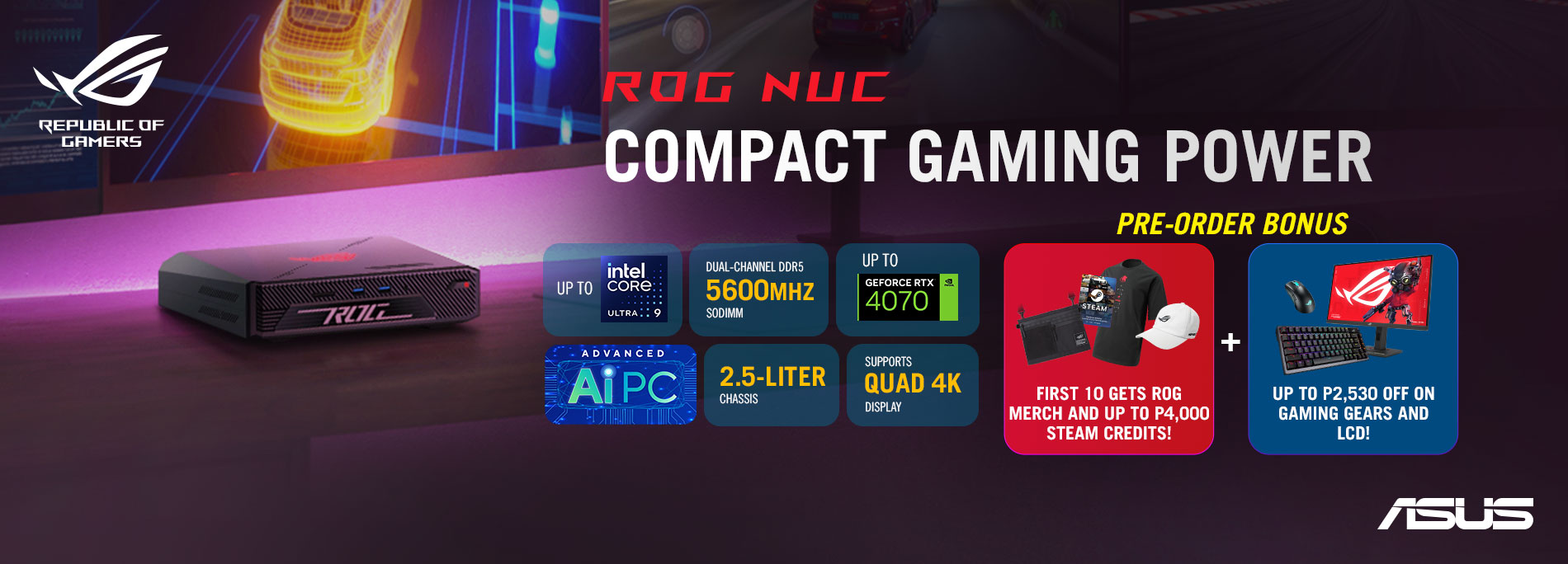 ROG NUC Pre-Order