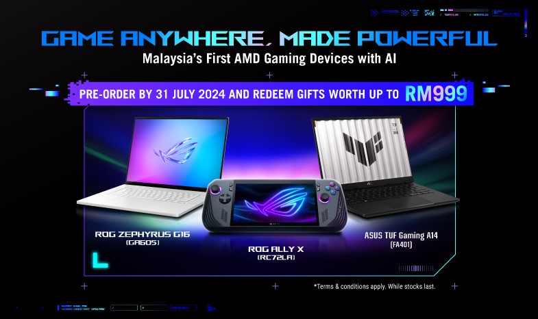 PRE-ORDER | First AMD Gaming Devices with AI in Malaysia