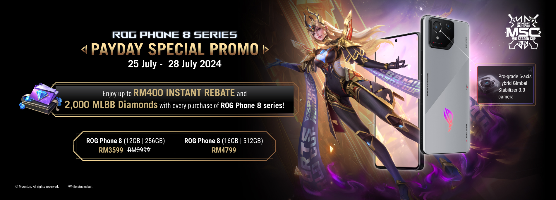 ROG Phone 8 Series: Payday Special Promo