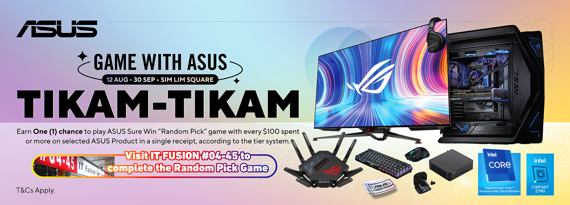 Game With ASUS - Tikam-Tikam