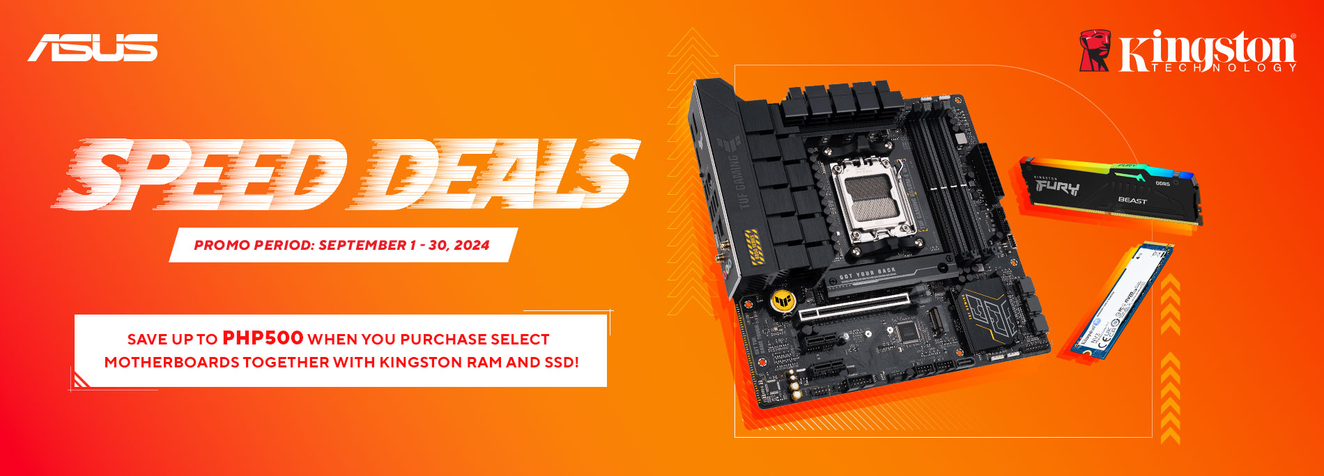 ASUS | Kingston Speed Deals End User Campaign