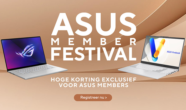 ASUS Member Festival | Hoge korting exclusief voor ASUS Members