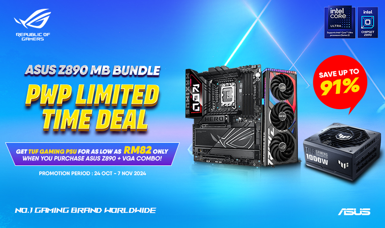 ASUS Z890 Bundle - PWP Limited Time Deal