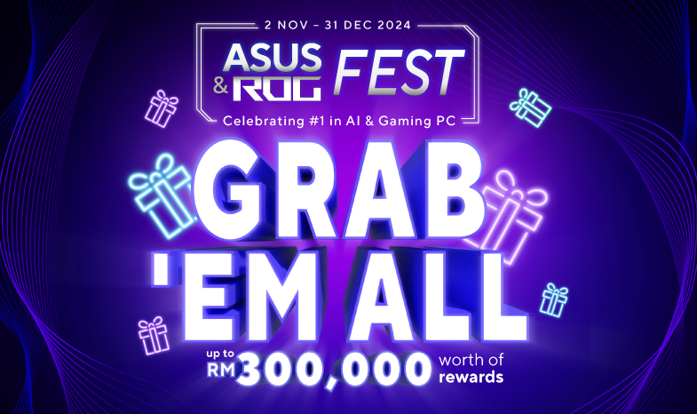 ASUS & ROG Fest | Celebrate #1 in AI & Gaming PC