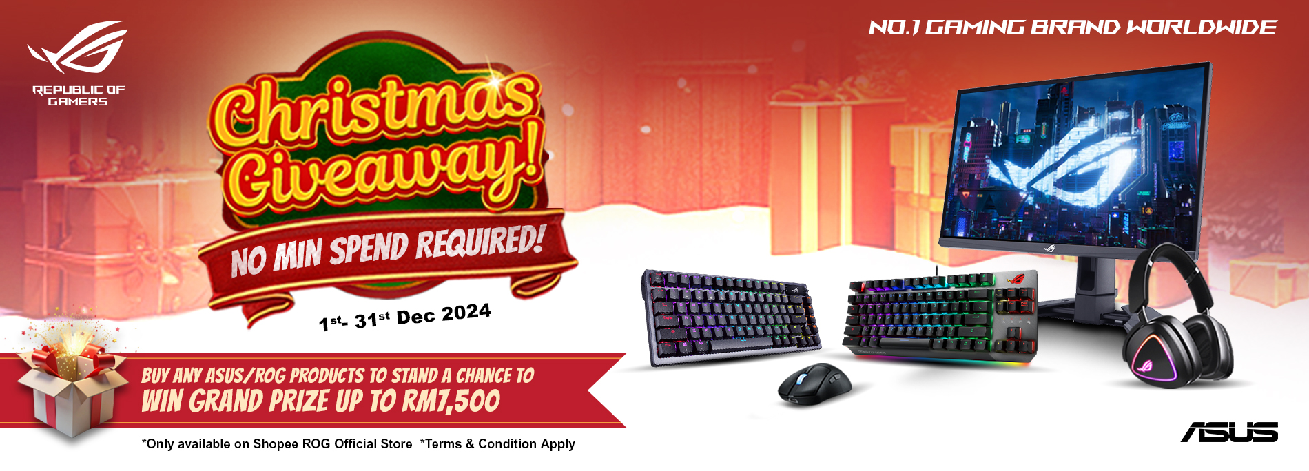 2024 ROG EXCLUSIVE CHRISTMAS GIVEAWAY