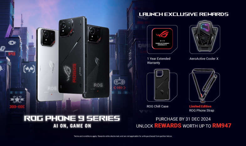 ROG PHONE 9 SERIES | AVAILABLE NOW WITH LAUNCH EXCLUSIVE REWARDS