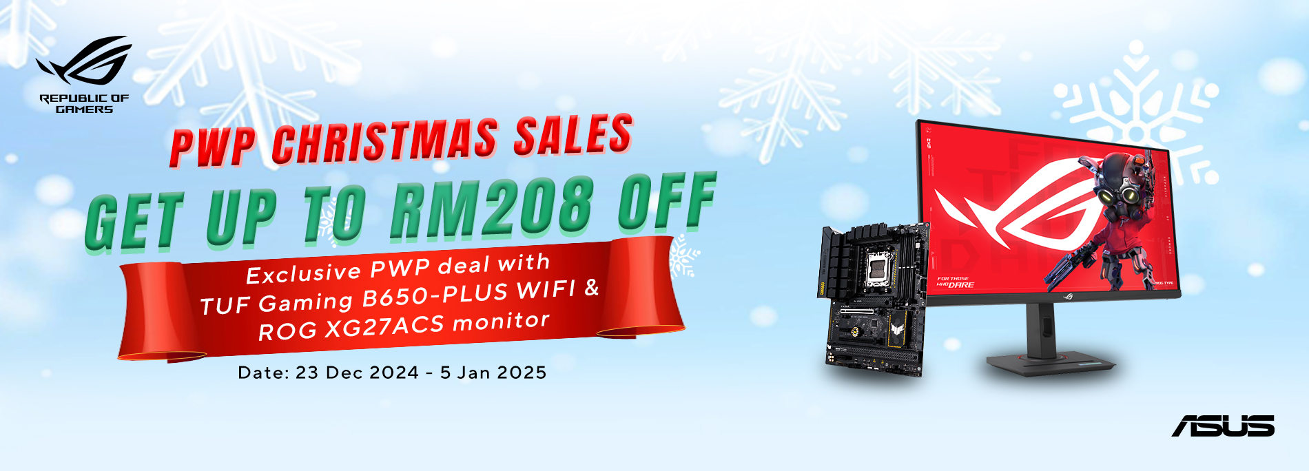 PWP Christmas Sales