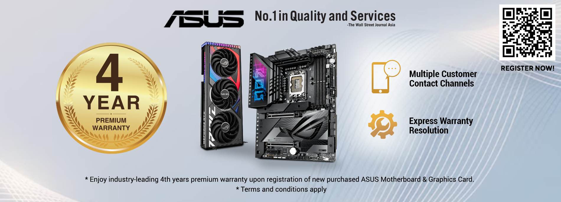 Premium Warranty Registration (MB & VGA)