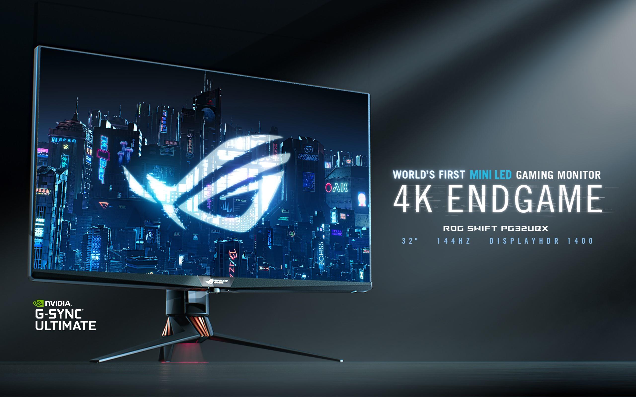 ASUS Intros World's First 4K 38-Inch Gaming Display Featuring 144 Hz  Refresh Rate