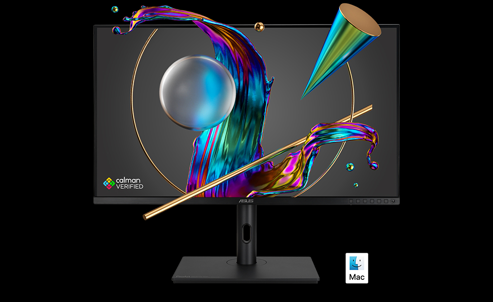 ASUS ProArt Display 32” 4K HDR Monitor (PA329CV) - UHD (3840 x 2160), IPS,  100% sRGB/Rec.709, ΔE < 2, Calman Verified, USB-C Power Delivery,  DisplayPort, HDMI, USB 3.1 Hub, C-clamp, Height Adjustable 