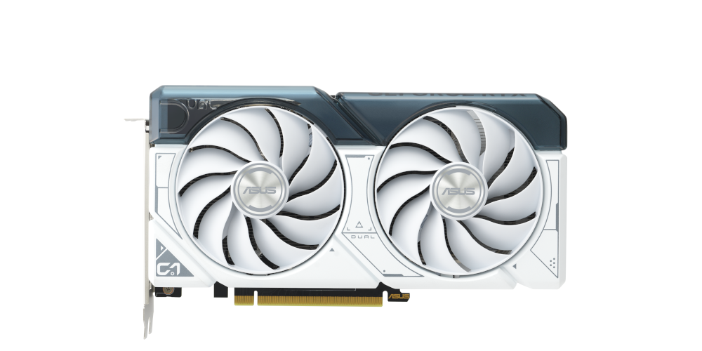 ASUS Dual GeForce RTX™ 4060 Ti White OC Edition 8GB GDDR6